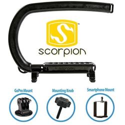 Cam Caddie Original Scorpion Video Camera Stabilizer Handle for Nikon, Canon, JVC, Toshiba, Sony, Olympus, Pentax, Apple iPhone, GoPro Hero 4, Hero 3+, Hero 3 and More - Black (0CC-0100-00)