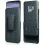 Aduro Galaxy S9 Case with Kickstand Belt Clip Holster, Combo Galaxy Case with Rotating Belt Clip Super Slim Shell Samsung Galaxy Belt Clip Case for Samsung Galaxy S9 (NOT PLUS) Cell Phone (2018) Black Aduro Galaxy S9 Case with Kickstand Belt Clip Holster, Combo Galaxy Case with Rotating Belt Clip Super Slim Shell Samsung Galaxy Belt Clip Case for Samsung Galaxy S9 (NOT PLUS) Cell Phone (2018) Black