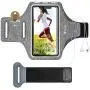 JETech Cell Phone Armband Case for Apple iPhone SE(2020)/11/11 Pro/XR/XS/X/8 Plus/7 Plus/8/7/6s/6, Samsung Galaxy S10/S9/S9+, Adjustable Band, w/Key Holder and Card Slot, for Running, Walking, Hiking