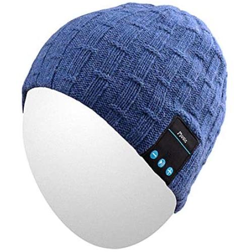Qshell Bluetooth Beanie, Washable hat Wireless Headphones for Outdoor Sports