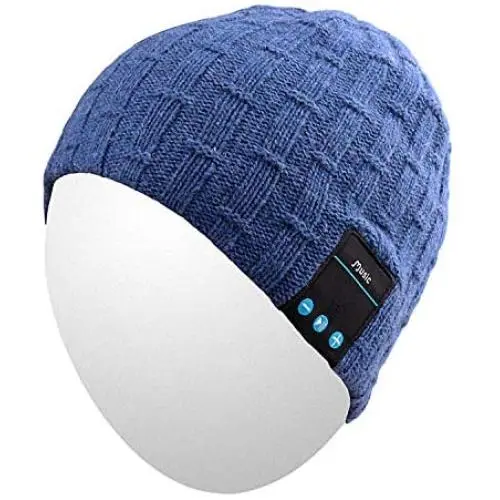 Qshell Bluetooth Beanie, Washable hat Wireless Headphones for Outdoor Sports