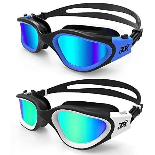 ZIONOR Swimming Goggles, 2 Packs G1 Polarized Swim Goggles UV Protection Watertight Anti-Fog Adjustable Strap Comfort fit for Unisex Adult Men and Women ZIONOR Swimming Goggles, 2 Packs G1 Polarized Swim Goggles UV Protection Watertight Anti-Fog Adjustable Strap Comfort fit for Unisex Adult Men and Women