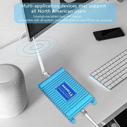 Cell Phone Signal Booster 2G 3G Band 2 and Band 5 850/1900Mhz Cell Signal Booster Cell Phone Repeater Amplifier for Home and Office，Increase Data Speed and No More Dropped Calls