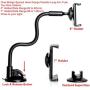 Car Mount,DHYSTAR Cell Phone and Mini Tablet Windshield Dashboard Long Arm Car Holder Truck Mount Cradle for Most Smart Phones,7-8inch Tablets,GPS,with Two Size Holders Clamps