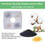 ITidyHome Replacement Filters for 84oz/2.5L Automatic Pet Fountain Cat Water Fountain Dog Water Dispenser