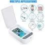 HXS Cell Phone Sanitizer,Sterilizer for Smart Phone, Cell Phone Cleaner Portable Phone Cleaning Box for iPhone, Android Mobile Phone, Watches, Keys HXS Cell Phone Sanitizer,Sterilizer for Smart Phone, Cell Phone Cleaner Portable Phone Cleaning Box for iPhone, Android Mobile Phone, Watches, Keys