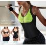 Rolewpy Women Waist Trainer Corset Weight Loss Slimming Neoprene Sauna Sweat Vest Workout Body Shaper Tank Top