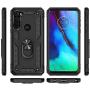 GSDCB Motorola Moto G Stylus Case, Motorola Moto G Pro Case, Military Armor Heavy Duty Shockproof Phone Protective Case with Kickstand Hard PC Cover Soft TPU Dual Layer for Women Men Girl Boy (Black)