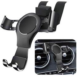 LUNQIN Car Phone Holder for Mercedes 2014-2018 Benz C Class c180 c200 c300 GLC Class 2015-2019 GLC200 GLC260 GLC300 Auto Accessories Navigation Bracket Interior Decoration Mobile Cell Phone Mount