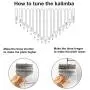 Kalimba Clear Kalimba Thumb Piano 17 Keys with Acrylic Material Portable Mbira Finger Piano Gifts for Kids and Friends (Crystal Kalimba with Wooden Frame) Kalimba Clear Kalimba Thumb Piano 17 Keys with Acrylic Material Portable Mbira Finger Piano Gifts for Kids and Friends (Crystal Kalimba with Wooden Frame)