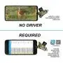 Liplasting Trail Game Camera Viewer SD Card Reader for iPhone iPad Mac & Android, 4 in 1 SD/Micro SD/TF Memory Card Reader Adapter to View Hunting Game Camera Photos or Videos on Smartphone