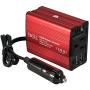 Foval 150W Car Power Inverter 12V DC to 110V AC Converter with 3.1A Dual USB Car Charger