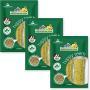 Happy Teeth Natural Cheese Dog Chews | Veggie Flavor - Small | | Dental Chew | Protein Rich | Gluten Free - Lactose Free - Wheat Free - Soy Free| 2 Chews per Resealable Pouch | 3 Pouches per Pack