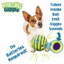 Wobble Wag Giggle Ball, Interactive Dog Toy, Fun Giggle Sounds When Rolled or Shaken, Pets Know Best, As Seen On TV