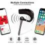 HonShoop Bluetooth Headset Handsfree Wireless Bluetooth Earpiece V5.0 in Ear with Stereo Mic for Compatible iPhone Android Cell Phones Business/Workout/Driving HonShoop Bluetooth Headset Handsfree Wireless Bluetooth Earpiece V5.0 in Ear with Stereo Mic for Compatible iPhone Android Cell Phones Business/Workout/Driving