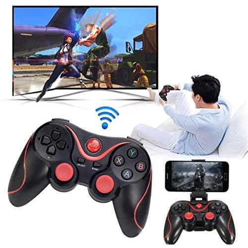 SMALL-CHIPINC - Update T 3 X3 Smart Phone Game Controller Wireless Joystick Android Gamepad Bluetooth Gaming Remote Control for phone PC Tablet