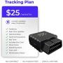 GPS Tracker for Vehicles OBD-2 Car Tracker with Mobile & Desktop App – Real-Time Location, Speed, Driving Behaviour, Engine Diagnosis and Geofence alerts – Plug and Play Device.