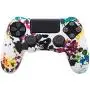 MeterMall Electronic Gamepad Camouflage Case Graffiti Studded Dots Silicone Rubber Gel Skin for Sony PS4 Slim/Pro Controller Cover Case for Dualshock4 MeterMall Electronic Gamepad Camouflage Case Graffiti Studded Dots Silicone Rubber Gel Skin for Sony PS4 Slim/Pro Controller Cover Case for Dualshock4