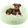 NOYAL Donut Dog Cat Bed, Soft Plush Pet Cushion, Anti-Slip Machine Washable Self-Warming Pet Bed - Improved Sleep for Cats Small Medium Dogs (Multiple Sizes)