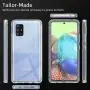 Dahkoiz Case for Samsung Galaxy A71 5G Case [Not for A71 5G UW from Verizon], See-Through Clear Crystal TPU Bumper Cover Slim Shockproof Protective Phone Case for Samsung Galaxy A71 5G, Clear