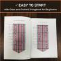 TOM Crystal 17 Keys Kalimba (Cat) | Handcrafted Acrylic Made Artwork Thumb Piano with Accessories for Kids and Adults(TK-C2-CT)