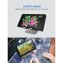 Bestand Tablet Stand Holder for All Android Smartphones & Tablets, iPhone 6 6s 7 8 X Plus 5 5s 5c Charging, Grey