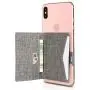 Cell Phone Wallet Stick on Card Holder Phone Pocket for iPhone, Android and All Smartphones (Charcoal Grey) Cell Phone Wallet Stick on Card Holder Phone Pocket for iPhone, Android and All Smartphones (Charcoal Grey)