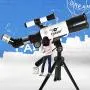 Gskyer Telescope, 60mm AZ Refractor Telescope, German Technology Travel Scope (Cell Phone Holder NOT included) Gskyer Telescope, 60mm AZ Refractor Telescope, German Technology Travel Scope (Cell Phone Holder NOT included)