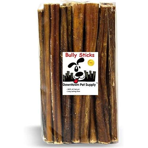 3, 6 and 12 Inch Junior Treats, All Natural Dog Bully Sticks (for Small Dogs and Puppies) Premium Dog Chew Treats - 12 Pack, 25 Pack, 40 Pack, 65 Pack, or 100 Pack