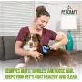 Pet Craft Supply Self Cleaning Calming Slicker Pet Grooming Brush for Dogs and Cats with Short to Long Hair, Removes Mats, Tangles, Loose Hair and Undercoat Treatment Pet Craft Supply Self Cleaning Calming Slicker Pet Grooming Brush for Dogs and Cats with Short to Long Hair, Removes Mats, Tangles, Loose Hair and Undercoat Treatment