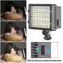 NEEWER 160 LED CN-160 Dimmable Ultra High Power Panel Digital Camera / Camcorder Video Light, LED Light for Canon, Nikon, Pentax, Panasonic,SONY, Samsung and Olympus Digital SLR Cameras