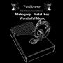 Peabownn Kalimba 17 Keys Reindeer Thumb Piano with Study book, Gifts for Kids Adult Beginners