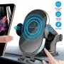 Wireless Car Charger Mount, Sensor Auto Clamping 10W Fast Charging Air Vent Phone Holder Compatible with iPhone 11/11ProMax/Xs/Max/XS/XR/X/8, Samsung S10/S9/S9+/S8/S8+ by Mekkoz (Black) Wireless Car Charger Mount, Sensor Auto Clamping 10W Fast Charging Air Vent Phone Holder Compatible with iPhone 11/11ProMax/Xs/Max/XS/XR/X/8, Samsung S10/S9/S9+/S8/S8+ by Mekkoz (Black)