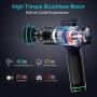 Muscle Massage Gun, Deep Tissue Percussion 30 Speed Massage Gun, Super Quiet Brushless Motor Handheld Body Massager with 7 Message Heads for Athletes Sport Training Stress Relief