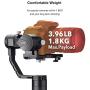 ZHIYUN Crane V2, 3-Axis Gimbal Stabilizer for Mirrorless Camera and DSLR for Sony A7 Panasonic LUMIX Nikon J Canon M