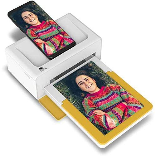 Kodak Dock Plus Instant Photo Printer – Bluetooth Portable Photo Printer Full Color Printing – Mobile App Compatible with iOS and Android – Convenient and Practical