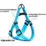 POPI Dog Harness Durable and Flexible Step in Chest Strap Adjustable Outdoor Activities Pet Vest Pet Harness for Dogs Easy Control for Small Medium Large Dogs