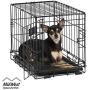 MidWest Homes for Pets Dog Crate | iCrate Single Door & Double Door Folding Metal Dog Crates | Fully Equipped