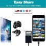 FA-STAR SD Card Reader, Digital Camera Reader Adapter Compatible with iPhone/iPad (Support iOS 13 and Before), Trail Game Camera Viewer Compatible with iPhone/iPad, Plug and Play - Black