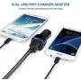 Car Charger, 2.4A 12W AndHot 2 Pack Mini Dual USB Port Car Charger Adapter Plug Compatible with iPhone 11 Pro Max XR XS X 8 7 6S Plus, Samsung Galaxy S10 Note 10 A50, LG, Moto, Google Pixel, Android Car Charger, 2.4A 12W AndHot 2 Pack Mini Dual USB Port Car Charger Adapter Plug Compatible with iPhone 11 Pro Max XR XS X 8 7 6S Plus, Samsung Galaxy S10 Note 10 A50, LG, Moto, Google Pixel, Android