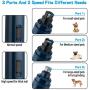 Casfuy Dog Nail Grinder Upgraded - Professional 2-Speed Electric Rechargeable Pet Nail Trimmer Painless Paws Grooming & Smoothing for Small Medium Large Dogs & Cats Casfuy Dog Nail Grinder Upgraded - Professional 2-Speed Electric Rechargeable Pet Nail Trimmer Painless Paws Grooming & Smoothing for Small Medium Large Dogs & Cats