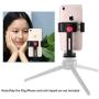 Neewer Metal Cellphone Holder Clip Desktop Tripod Mount Adapter for iPhone X 8 8plus 7 7plus，Samsung S9 S8，Huawei P9 Smartphone within 2.2-3.5 inches Width，Mount Tripod Ball Head Light Stand Slider