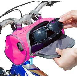 Just Mode(TM) Bicycle Cycling Tube Frame Pannier Waterproof Bike Bag Mobile Phone Screen Touch Holder with Straps