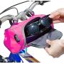 Just Mode(TM) Bicycle Cycling Tube Frame Pannier Waterproof Bike Bag Mobile Phone Screen Touch Holder with Straps