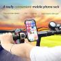 New Bicycle & Motorcycle Phone Mount -Shockproof and Stable, Can Rotate 360.The Most Secure & Reliable Bike Phone Holder for iPhone, Samsung Or Any Smartphone.