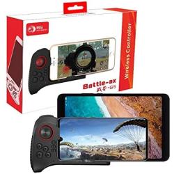 RONSHIN Mobile Controller,G5 Wireless Bluetooth Gamepad Handle Controller Game Pad Joystick for Android Smartphone for PUBG Black