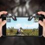 RONSHIN Mobile Gaming Controller,Mobile Game Fire Button Aim Key Smart Phone Mobile Game Trigger L1R1 Shooter Controller for PUBG for iPhone Android Gifts for Kids Black