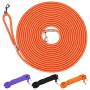 Hi Kiss Check Cord Large,Medium Small Dogs/Puppy Obedience Recall Training Agility Lead - 15ft 30ft 50ft Training Leash - Great for Training, Play, Camping, or Backyard