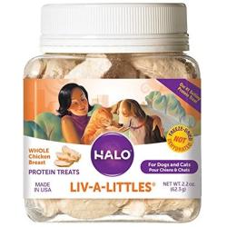 Halo Liv-A-Littles Grain Free Freeze Dried Natural Dog & Cat Treats