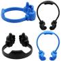HONSKY 3361942 Cute Thumbs Up Adjustable Tpu Flexible Mobile Cell Phone Tablet Computer Display Stand Holder for Bed Desk - Blue and Black